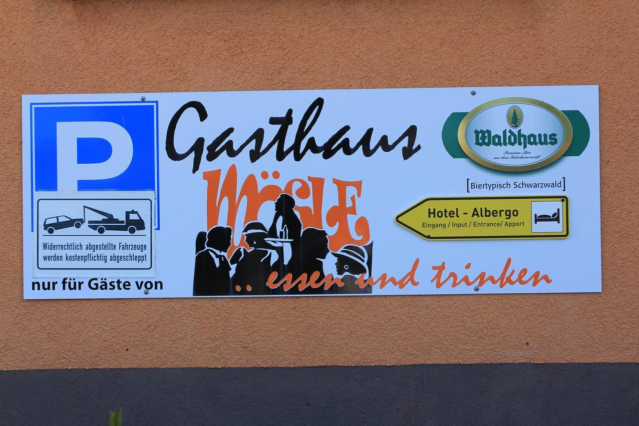 Gasthaus Moesle Reute  Buitenkant foto